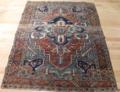 ANTIQUE & FINELY HAND WOVEN HE