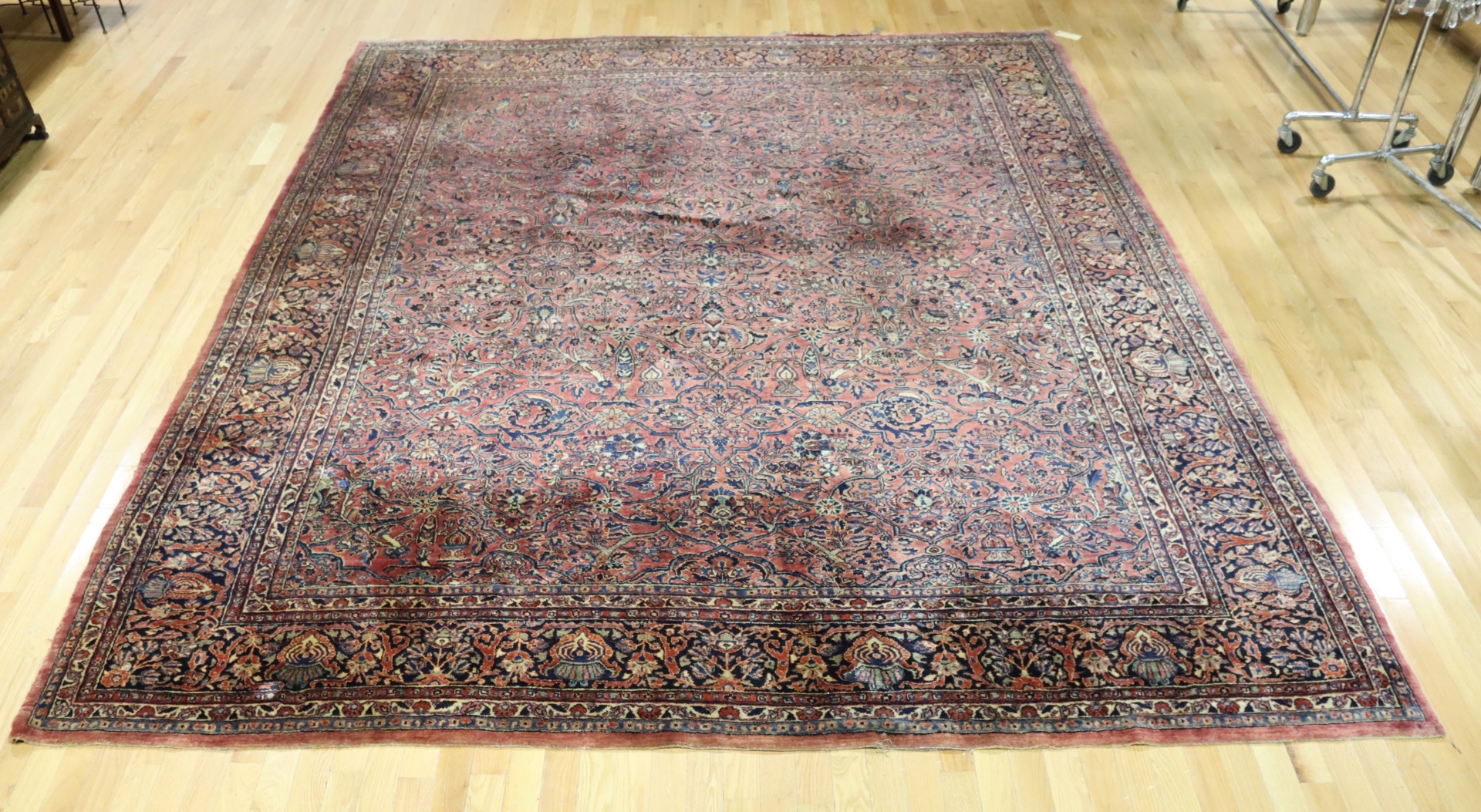 ANTIQUE & FINELY HAND WOVEN