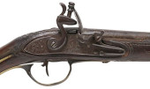 ANTIQUE FLINTLOCK PISTOL, PROO