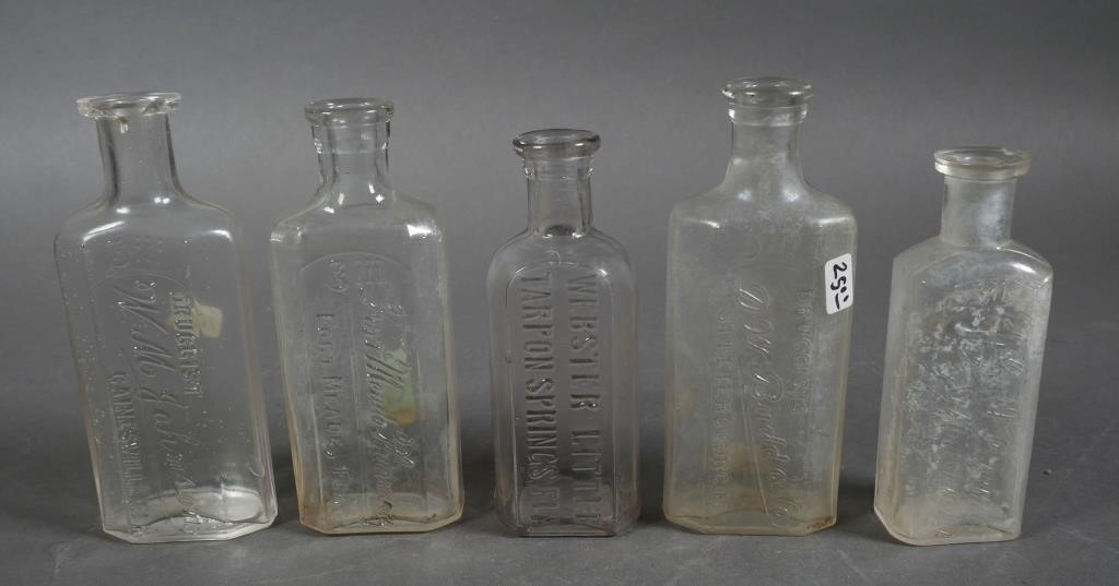 ANTIQUE FLORIDA GLASS MEDICINE