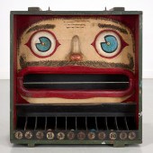 ANTIQUE FOLK ART CARNIVAL BALL