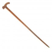 ANTIQUE FOLK ART WALKING STICK