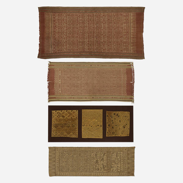 Antique. Four tapestries. woven