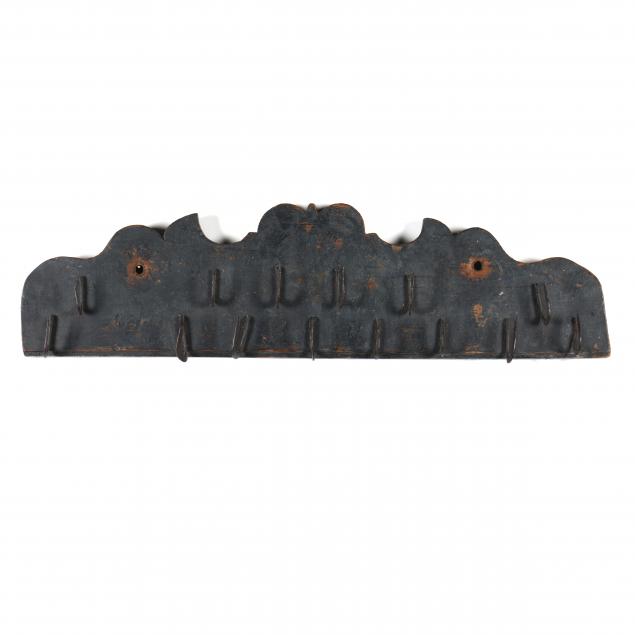 ANTIQUE FOWL AND GAME RACK  a