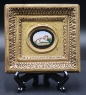 ANTIQUE FRAMED MICROMOSAIC PLA