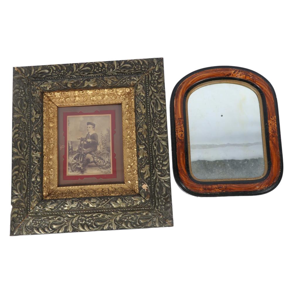 ANTIQUE FRAMED PHOTOGRAPH OF A