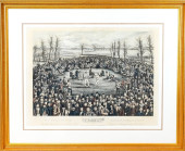 ANTIQUE FRAMED SAYERS & HEENAN