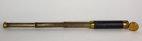 ANTIQUE FRENCH 3 DRAW CAPTAIN'S SPY
