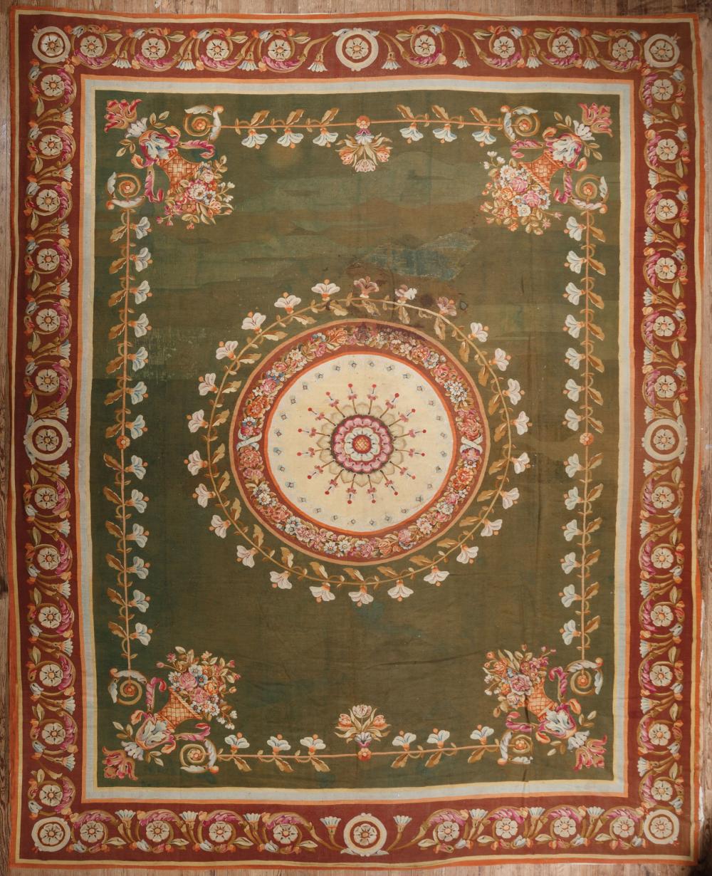 ANTIQUE FRENCH AUBUSSON