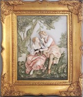ANTIQUE FRENCH BISQUE PORCELAI
