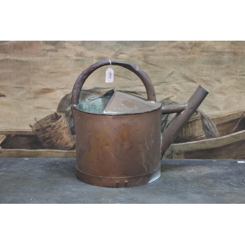 Antique French brass watering