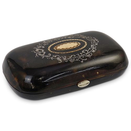 ANTIQUE FRENCH BREVETE INLAID