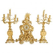 ANTIQUE FRENCH BRONZE MANTEL C