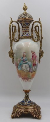 ANTIQUE FRENCH BRONZE MOUNTED