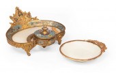 ANTIQUE FRENCH BRONZE-MOUNTED