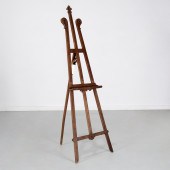 ANTIQUE FRENCH CARVED WALNUT E