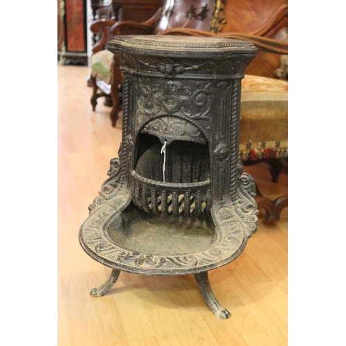 Antique French cast iron room