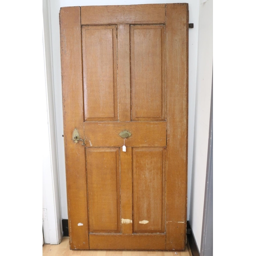 Antique French door, approx 178cm H