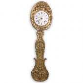 ANTIQUE FRENCH DORE BRONZE CLO