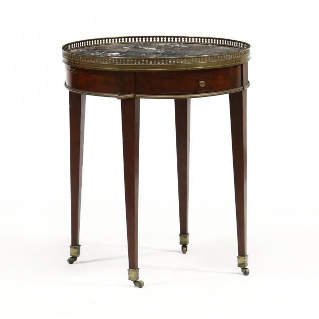 ANTIQUE FRENCH EMPIRE MARBLE TOP