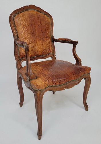 ANTIQUE FRENCH EXOTIC ANACONDA