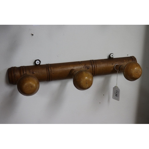 Antique French faux bamboo coat