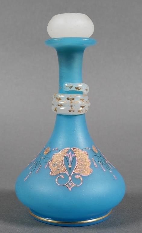ANTIQUE FRENCH FROSTED GLASS