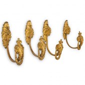 ANTIQUE FRENCH GILT BRONZE LOU