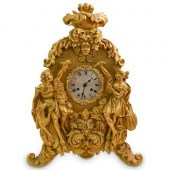 ANTIQUE FRENCH GILT BRONZE MAN