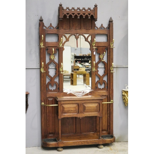 Antique French Gothic oak