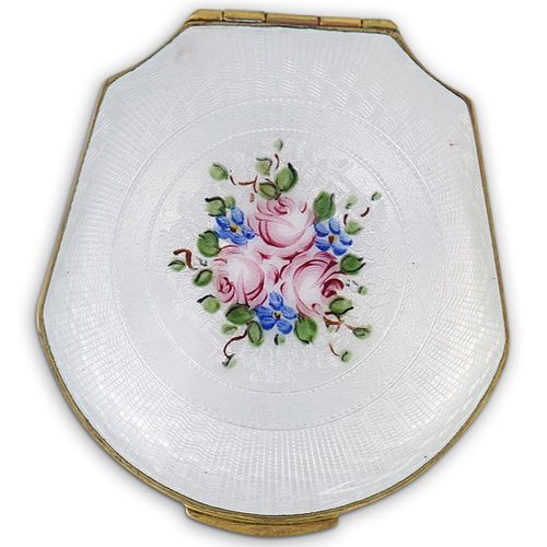 ANTIQUE FRENCH GUILLOCHE ENAMEL