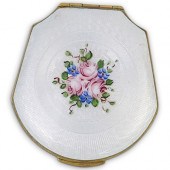 ANTIQUE FRENCH GUILLOCHE ENAME