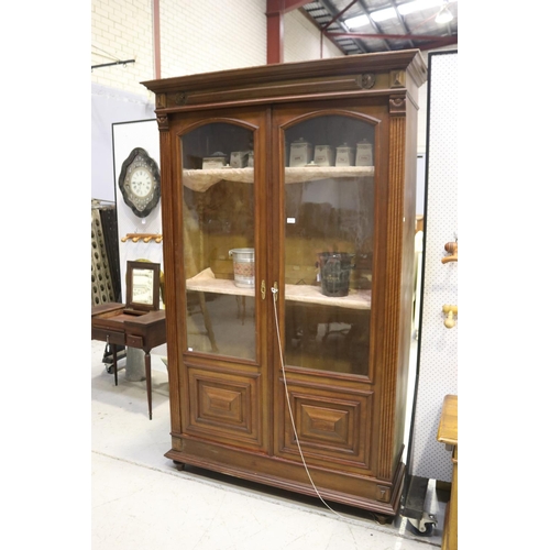 Antique French Henri II bookcase,