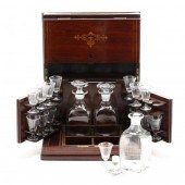 ANTIQUE FRENCH INLAID TANTALUS