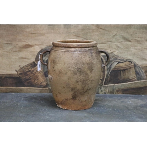 Antique French lidded twin