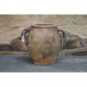Antique French lidded twin han