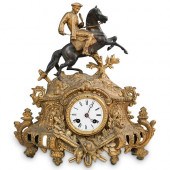 ANTIQUE FRENCH MANTLE CLOCKDES