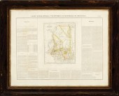 ANTIQUE FRENCH MAP OF MISSISSI