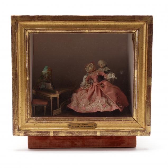 ANTIQUE FRENCH MAQUETTE, LE DUO