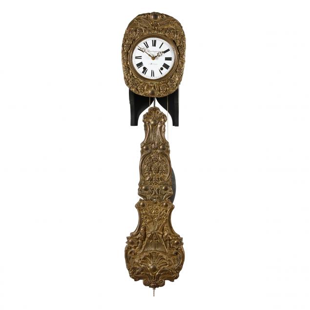 ANTIQUE FRENCH MORBIER CLOCK Last