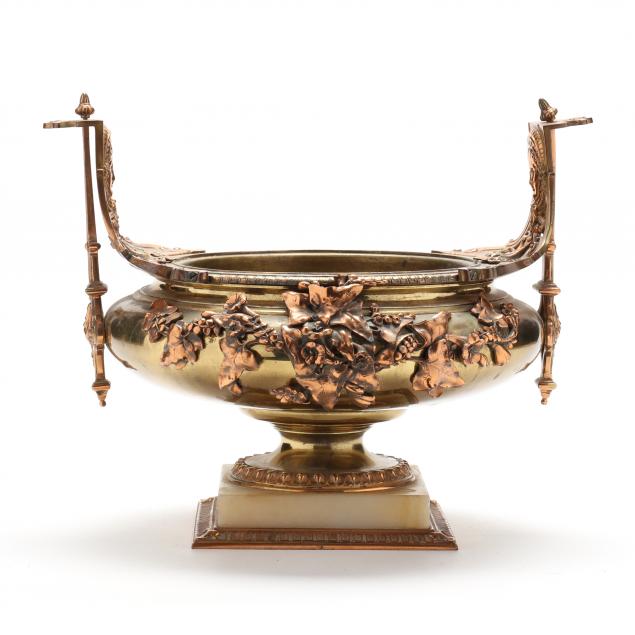 ANTIQUE FRENCH NEOCLASSICAL BRASS