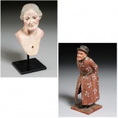 ANTIQUE FRENCH NODDER AND CREC