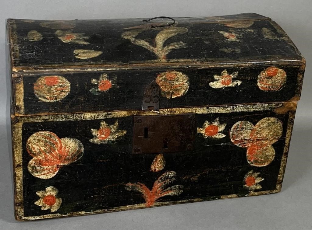 ANTIQUE FRENCH NORMANDY PAINTED