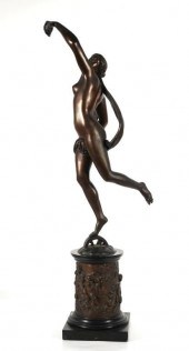 ANTIQUE FRENCH NUDE FORTUNE BR