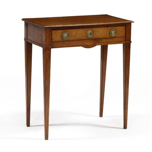ANTIQUE FRENCH OAK ONE DRAWER