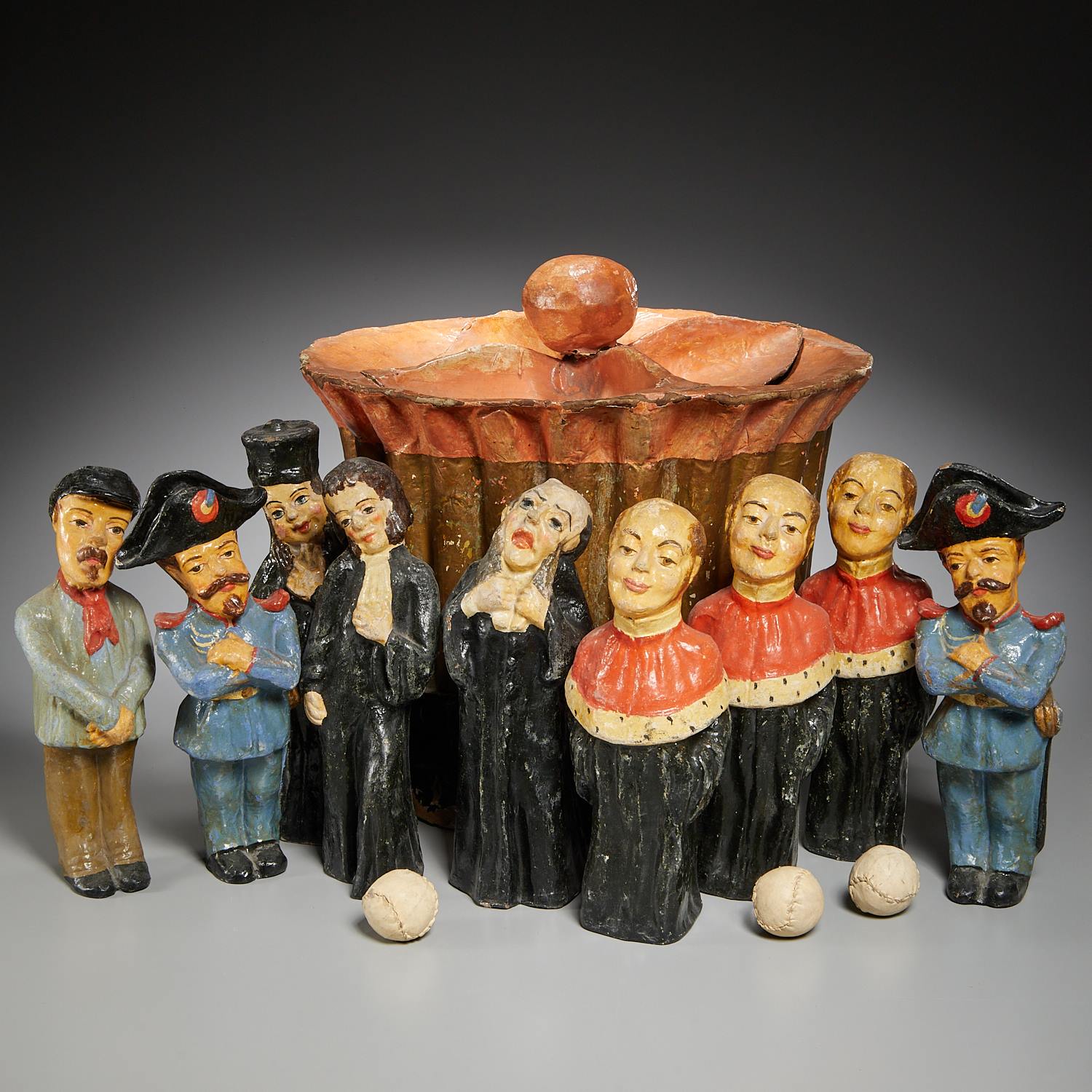 ANTIQUE FRENCH PAPIER MACHE