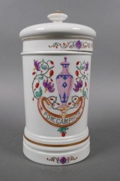 ANTIQUE FRENCH PORCELAIN APOTH