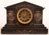 ANTIQUE FRENCH SLATE CASE MANT