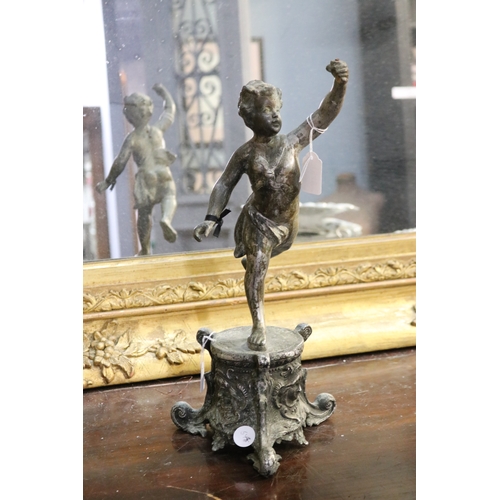 Antique French spelter figure on