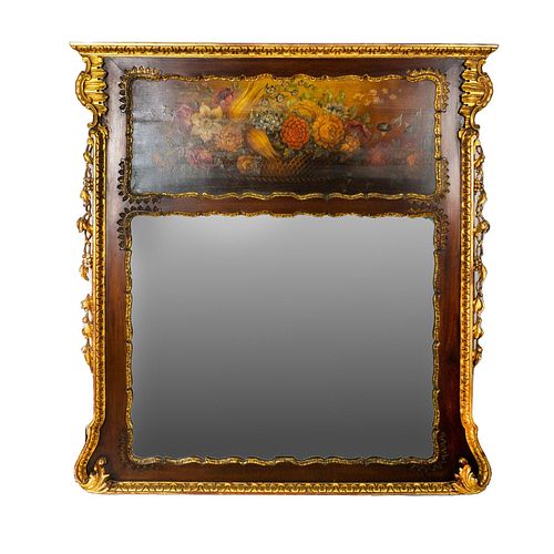 ANTIQUE FRENCH-STYLE WOODEN